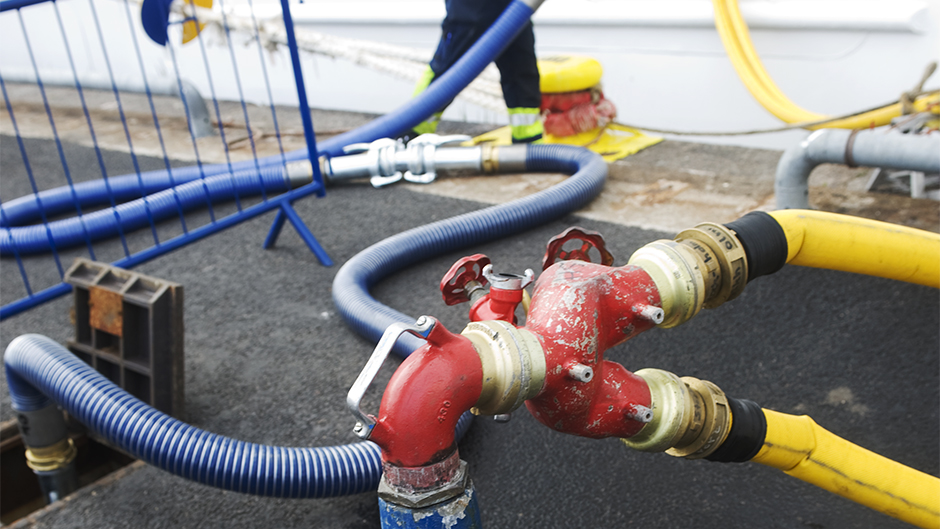 Hoses for managing black and grey water