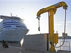 Onshore power supply with Tallink Silja´s vessel in the background