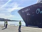 Mein Schiff 1 och Stockholms Hamnar personal