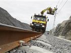 The railway at Stockholm Norvik Port